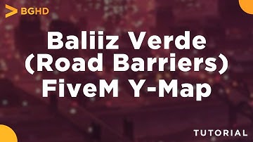 Baliza Verde (Road Barriers) - FiveM Resource Install/Tutorial