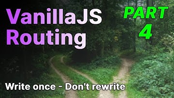 VanillaJs Routing (with history.pushState) | Write Once Don