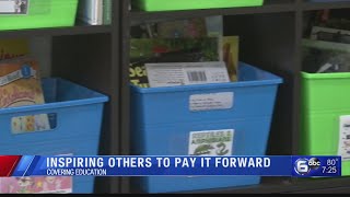 Anderson County teacher inspiring others to pay it forward