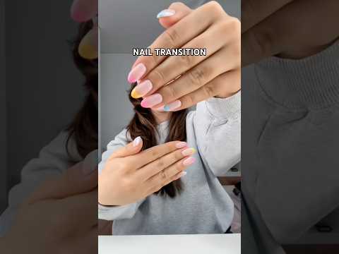 summer nail set  #nails #nailart  #transition