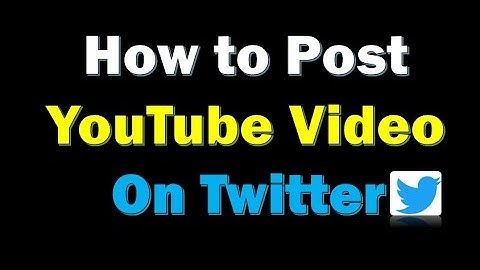 How to Post YouTube Video on Twitter! Tulsi Networks