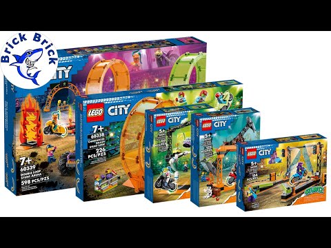 LEGO City Compilation Stuntz Sets 2022 - Speed Build