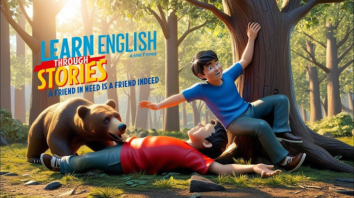 A friend in need is a friend indeed || Learn english through story || #learnengishthroughstory#story
