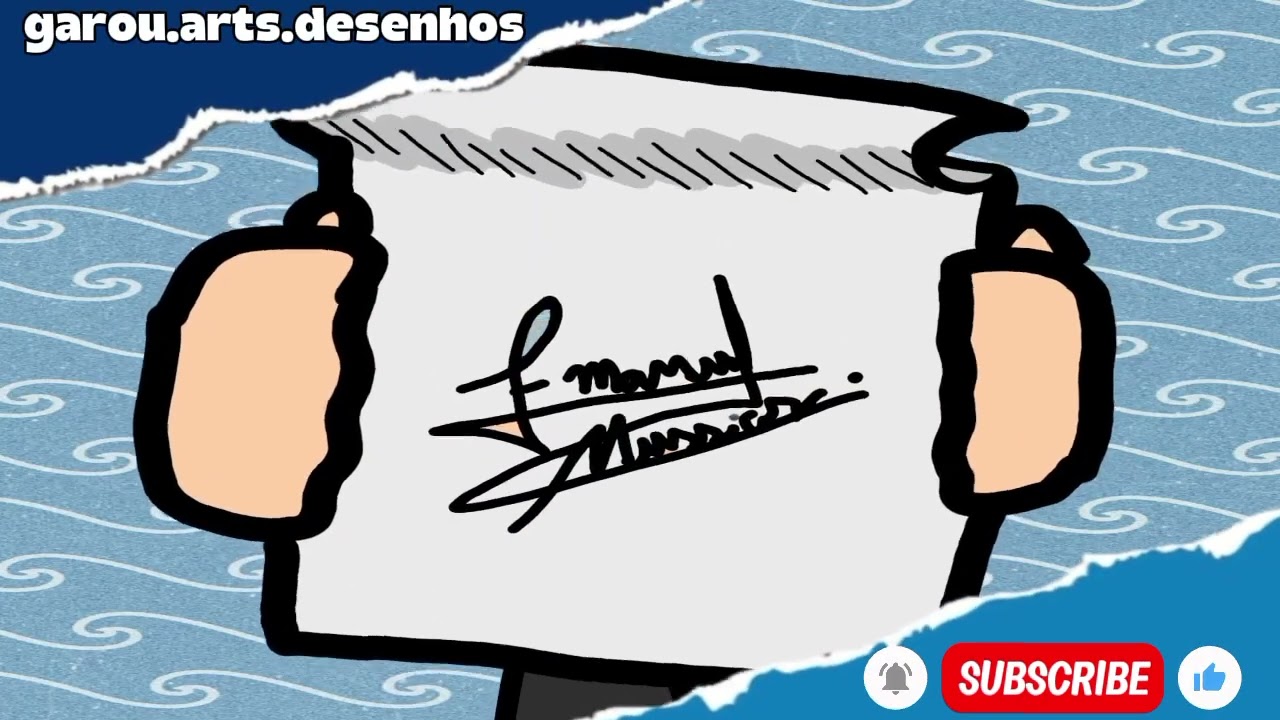 Nova INTRO do canal garou.arts.desenhos