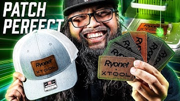 Laser Engraving Leather Patches for Hats Made Easy