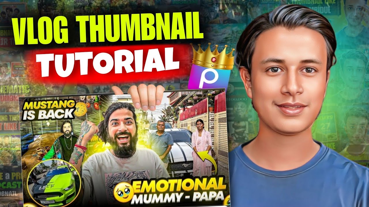 Vlog Thumbnail Kaise Banaye | Thumbnail Kaise Banaen | How To Make Vlog Thumbnail | Vlog Thumbnail