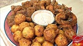 Sunny Anderson's Hush Puppies with a Hot Honey Dipping Sauce | The Kitchen | Food Network - YouTube