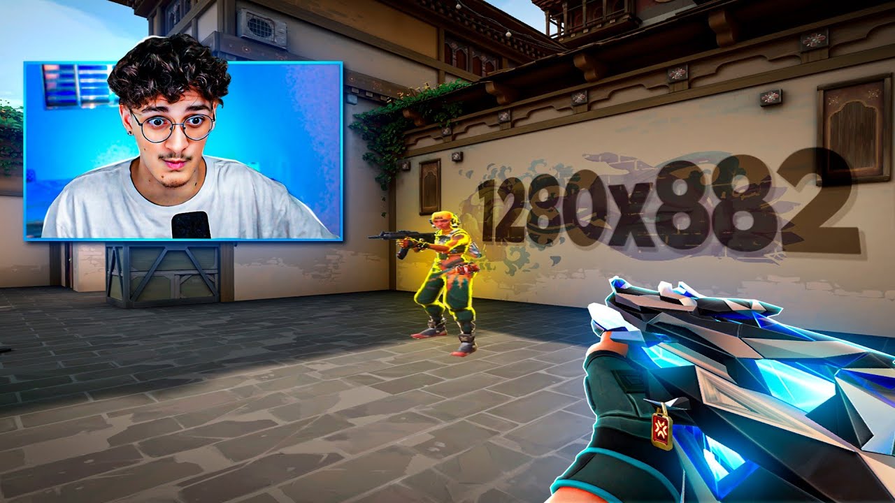 a fluídez é real... A RESOLUÇÃO ESTICADA mais LEVE e FLUÍDA que já testei (aumenta o fps)