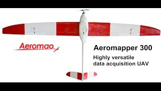 Aeromapper 300 mapping drone - multisensor capabilities