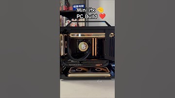 Powerful mini 🤏 itx Gaming pc Build Intel i5 12600kf 🔥 Rtx 5060 🤩 #pcbuild #miniitx #pc