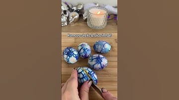 Spiderweb Deviled Eggs!