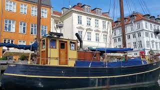 Cruising Out of Nyhavn in Copenhagen, Denmark