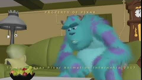 |Monsters Inc| Sully Test Animation with Sound Part 6