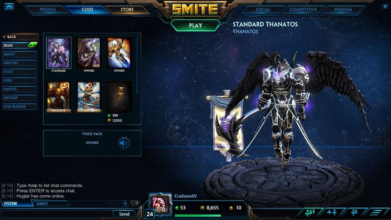 Thanatos Smite Arena