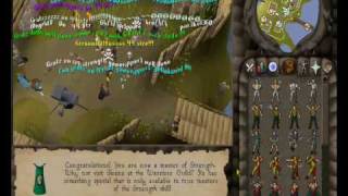 Gameripper1 getting 99 Strength (OLD)