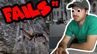 Climbing Fails and Falls!