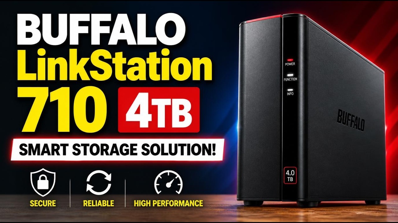 BUFFALO LinkStation 710 - 4TB NAS Network Storage Device - Is It