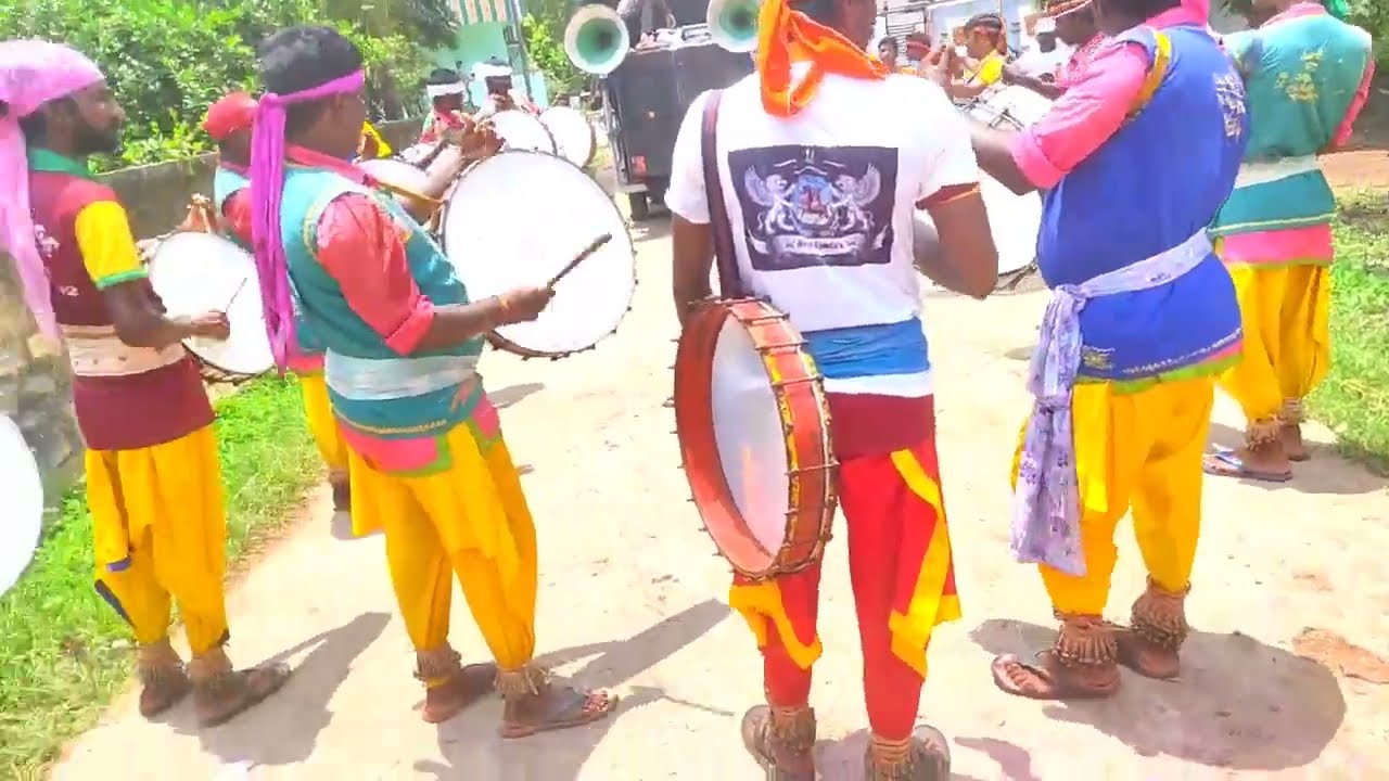 EDULAMADDALI GOWD YUVASENA GANGANAMMA JATHARA KAPIKESWARAPURAM DAPPULA BRUDAM