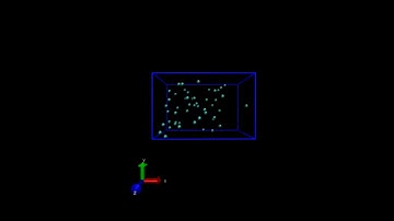 Colloidal particles driven by Poiseuille flow in a square channel.