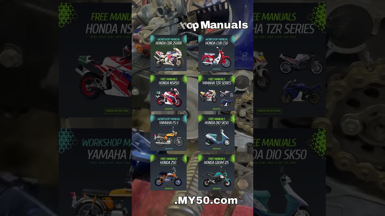 Free Workshop Motorcycle Manuals