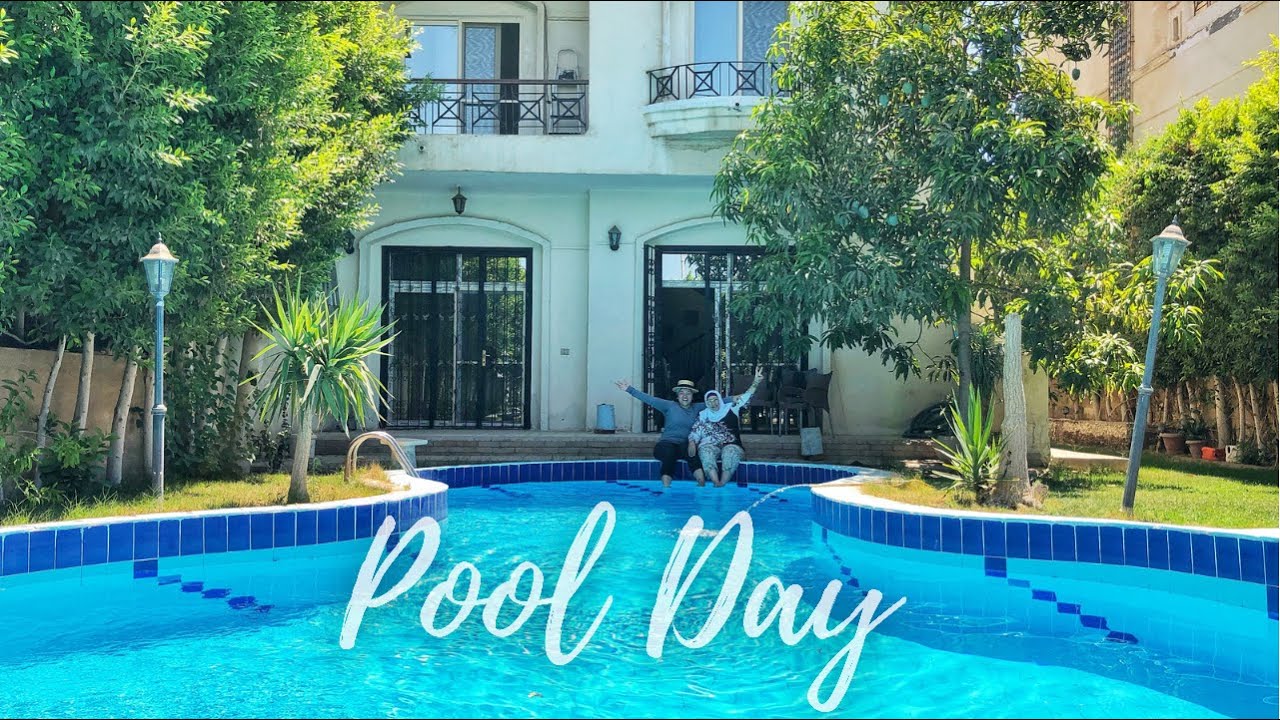 POOL DAY, SWIMMING TIME! ♥️ 