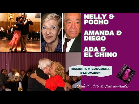 Bailan! Nelly & Pocho + Amanda & Diego + Ada & El Chino |Tango Argentino| Junando Milongas® | 2004