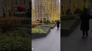 Magical Christmas Walk in Manhattan’s Rockefeller Plaza | NYC Winter Wonderland