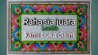 cara membuat hiasan kaligrafi simpel dan mudah tanpa mal untuk pemula (Rans Dekorasi)