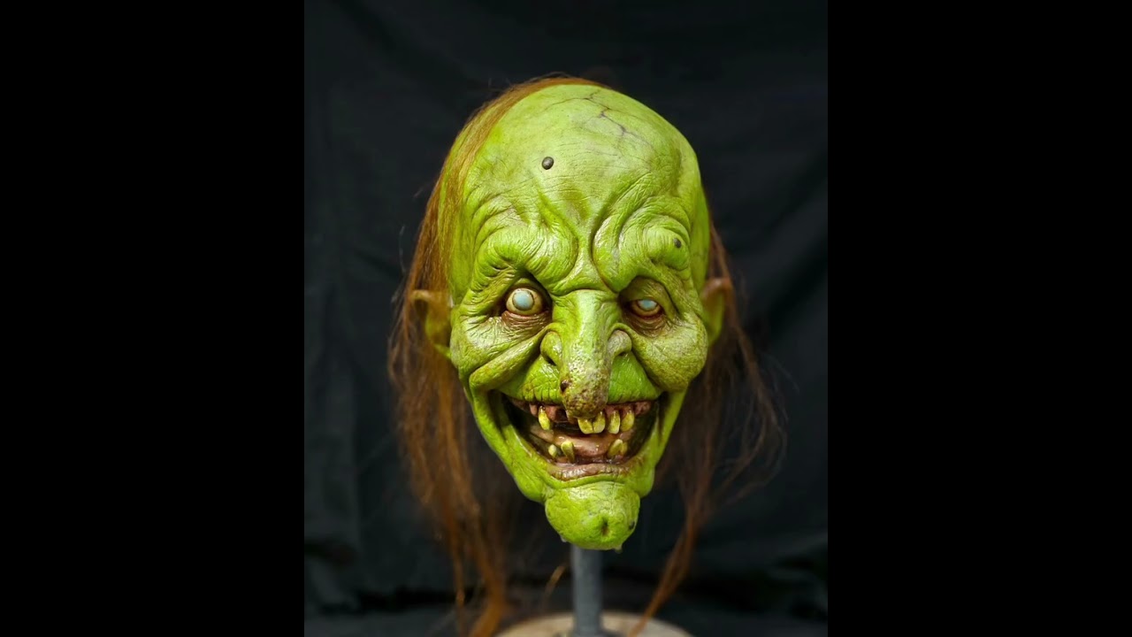 New Witch mask available on my etsy store monster asylum 