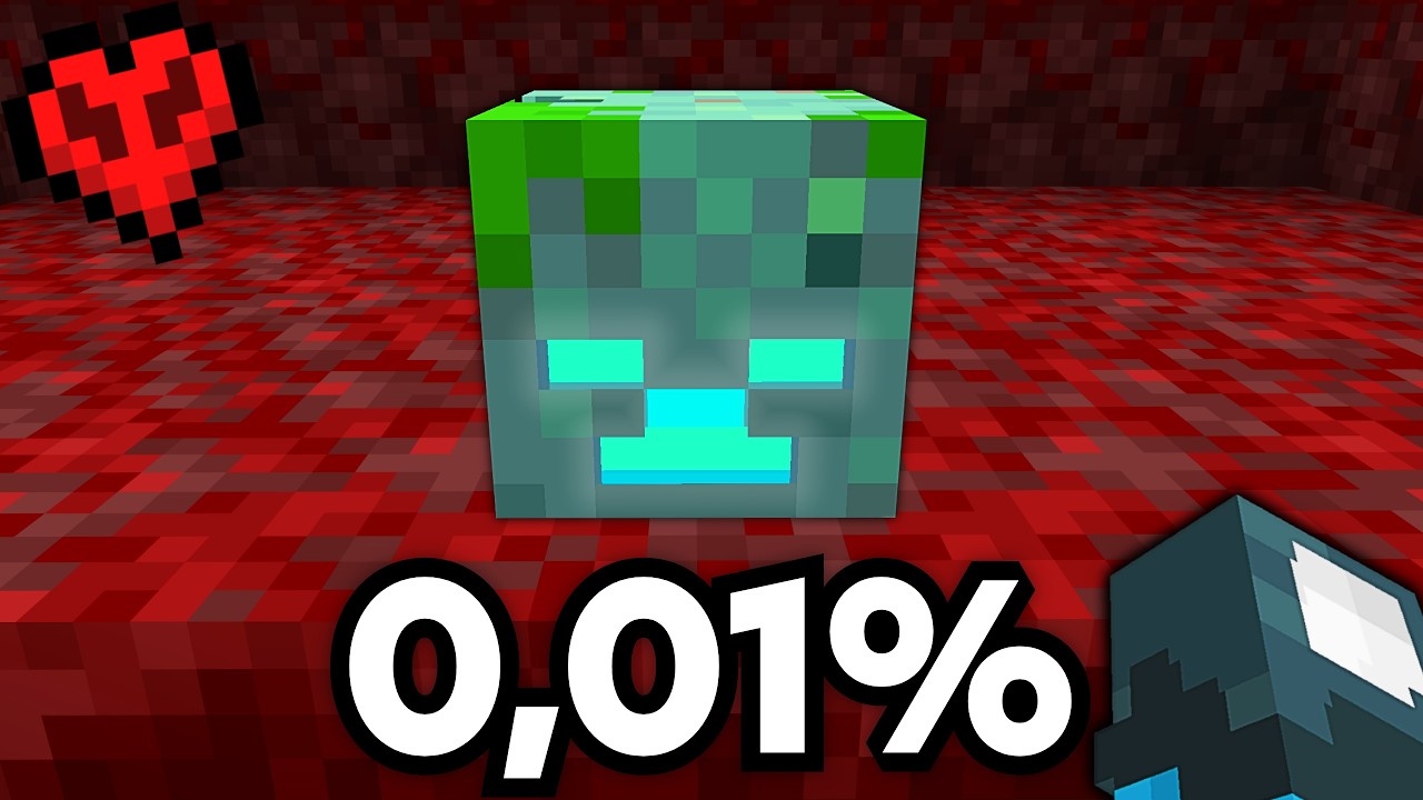 J'ai RÉCOLTÉ toutes les TÊTES de MOBS HOSTILES sur Minecraft..