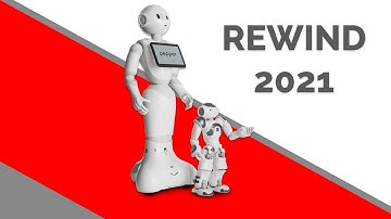 Pepper & NAO Rewind: Best Of 2021 (Guinness World Records, Crowdbot, etc..)