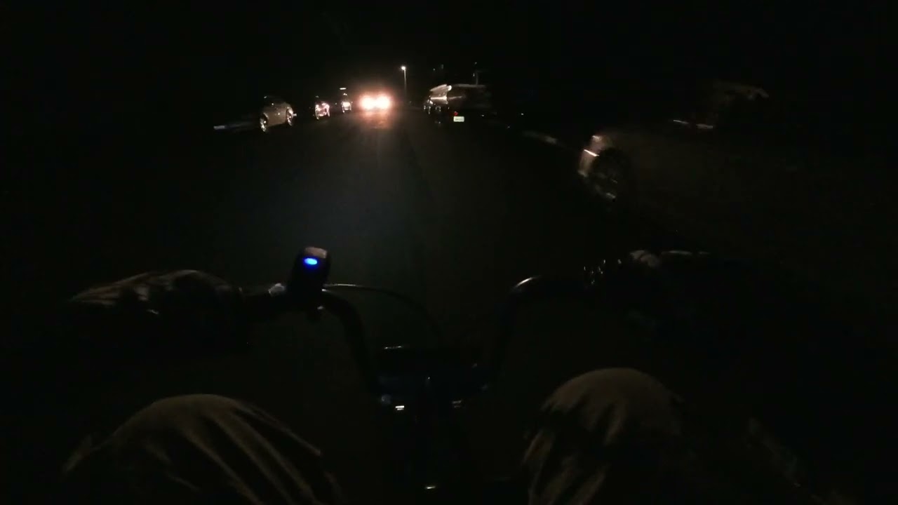 july 4th night ride on my stage 3 doodlebug mini bike with xr200r