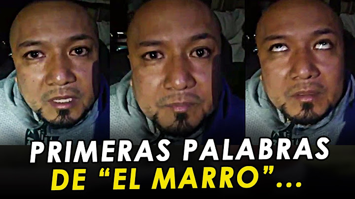 URGENTE!!! Filtran primer interrogatorio a El Marro tras ser detenido. ¡SI LLORO!