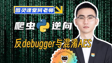 【06期】网页反debugger与混淆AES数据解密技巧🏆爬虫逆向Python进阶首选⚡图灵课堂何老师2024蕞新教程！