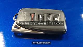 JTHGZ1E29N5025296 | 2022 Lexus Is 350 F Sport 32435 mi NY Blue Salvage Left Side Damage with Keys