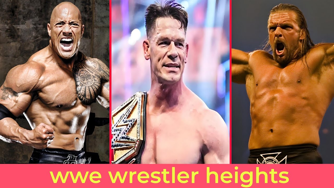 top 5 wwe wrestlers whose real height may surprise you