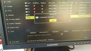 Solved language mismatch NVR/DVR Hikvision solution chinese /china ip camera