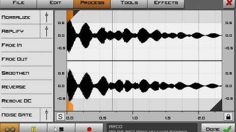 Wave editor improvements in Caustic 3.2