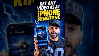 Set ANY Video as Your iPhone Ringtone! 🔥 (No PC Needed) #ringtone #yourphone #iphone