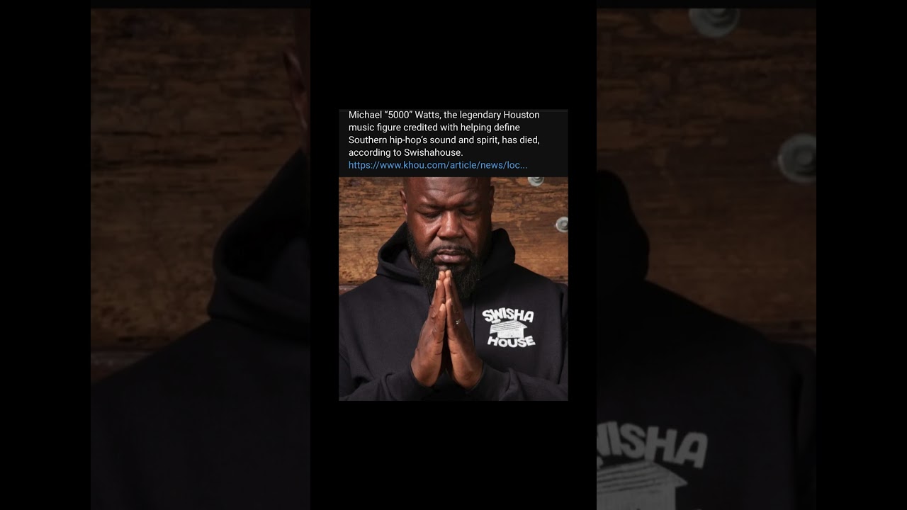 Michael 5000 Watts has died 🙏 