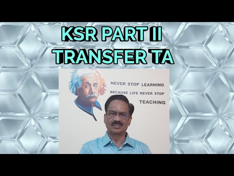 KSR PART II - Transfer  TA