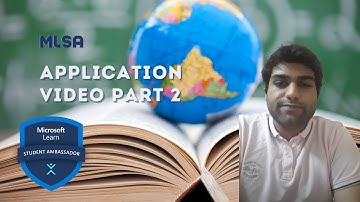[Selected] MLSA Application Video - 2