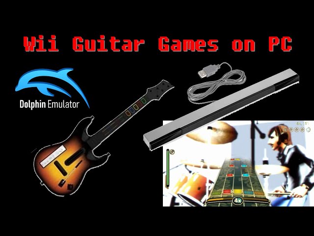 Playing Guitar Hero & Rock Band Emulation on PC 