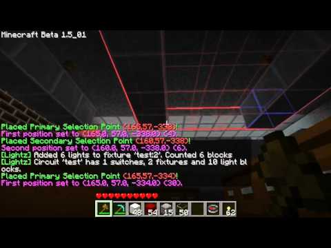 Minecraft Bukkit Plugin "Lightz" - Delayed-Off Circuit
