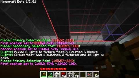 Minecraft Bukkit Plugin "Lightz" - Delayed-Off Circuit