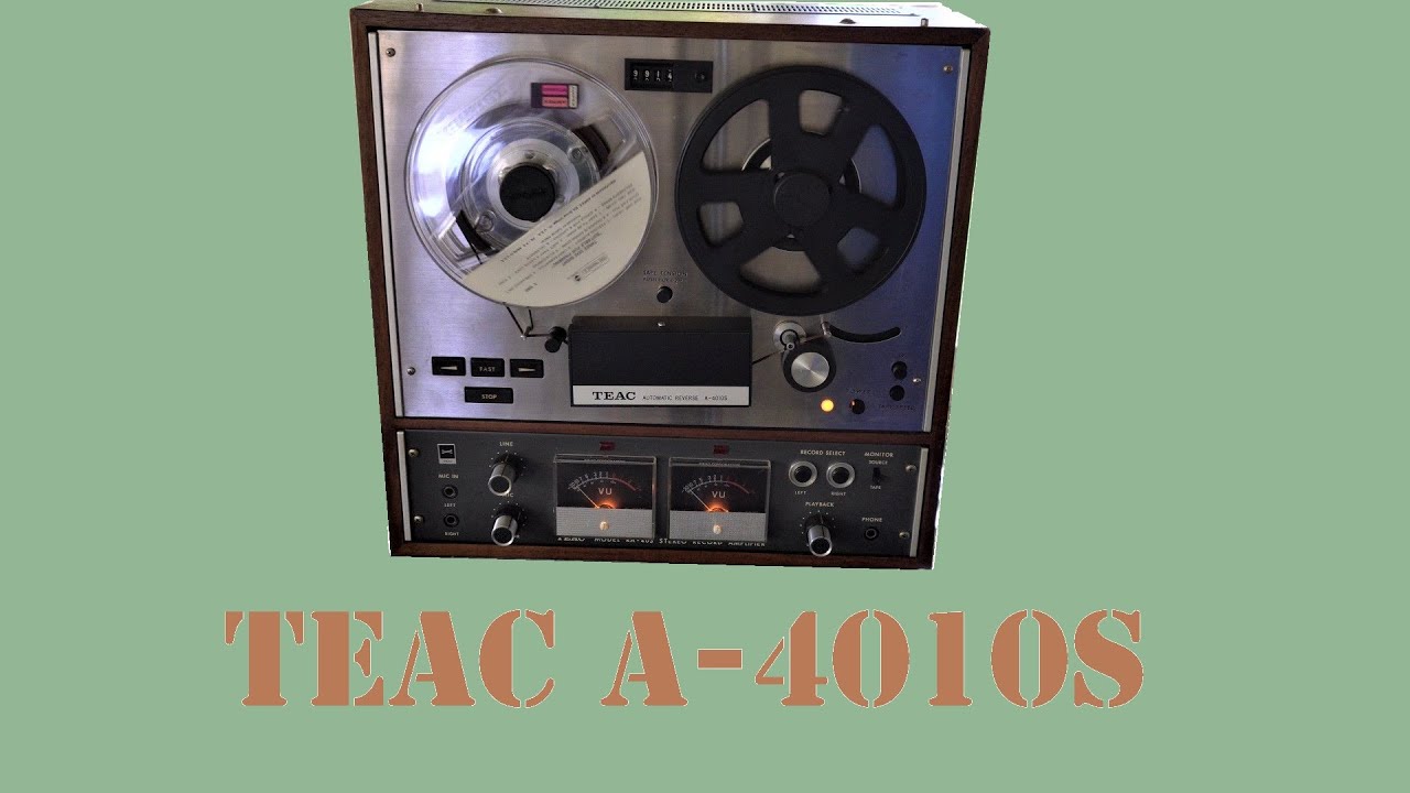 TEAC A 4010S Reel to Reel: First start in 30 years 