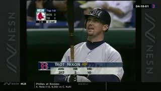 Red Sox @ Devil Rays - April 18, 2001 (SP - Paxton Crawford)