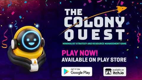 Colony Quest Minimal Strategy Game 2018