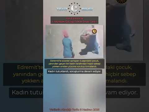 Van Edremit’te 4 Yaşındaki Çocuğa Sokak Ortası Saldırı