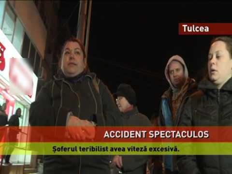 Accident spectaculos în Tulcea